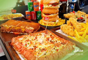 عکسی از بهترین فست فودهای ارومیه
